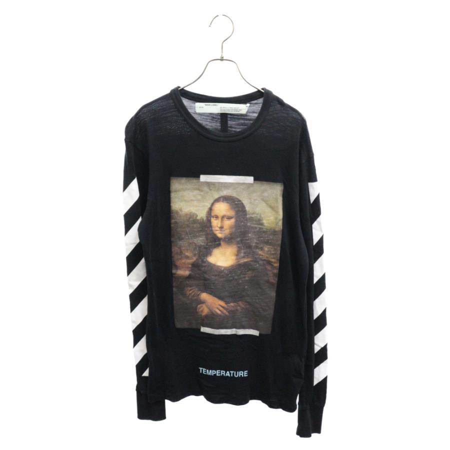 OFF-WHITE オフホワイト 18SS DIAG MONALISA L/S TEE モナリザプリント 