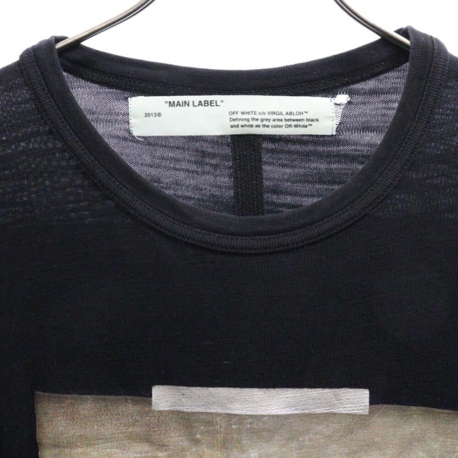 OFF-WHITE オフホワイト 18SS DIAG MONALISA L/S TEE モナリザプリント 