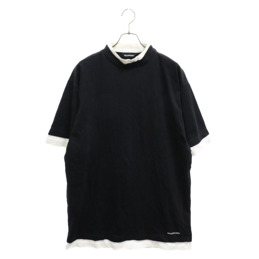 BALENCIAGA バレンシアガ 21SS Oversized Double Layer Tee BALENCIAGA バレンシアガ 21SS Oversized Double Layer Tee