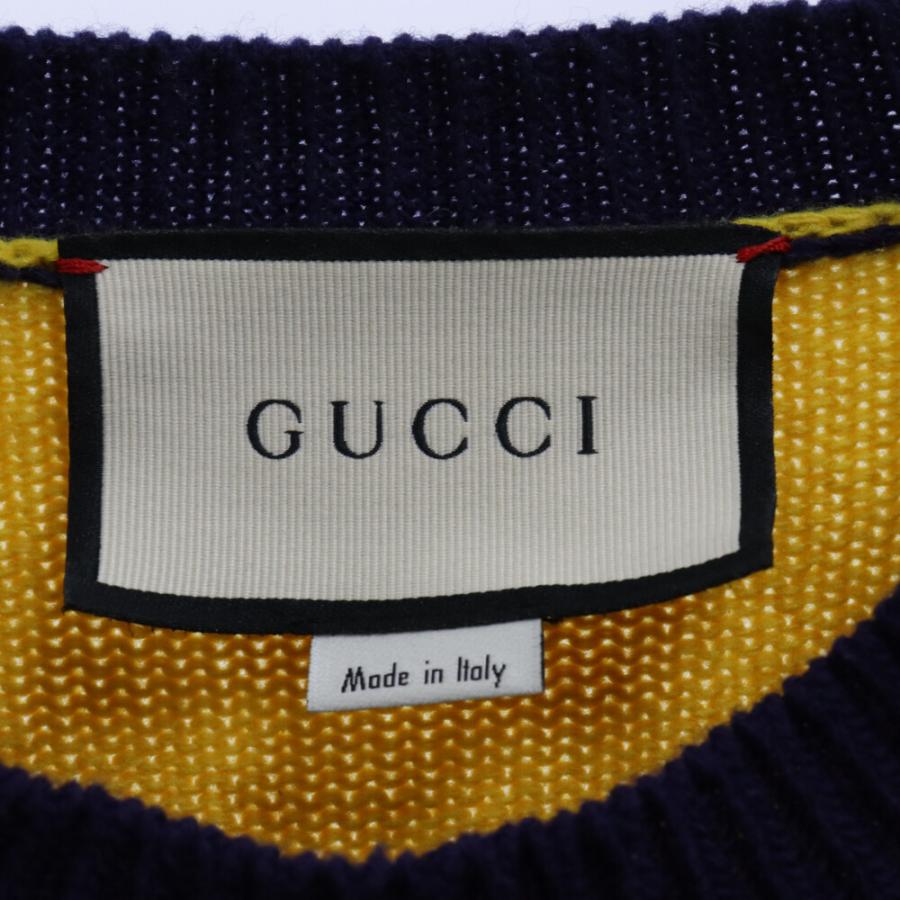 GUCCI（グッチ） Tiger Crewneck Wool Sweater タイガー ロゴ クルー 