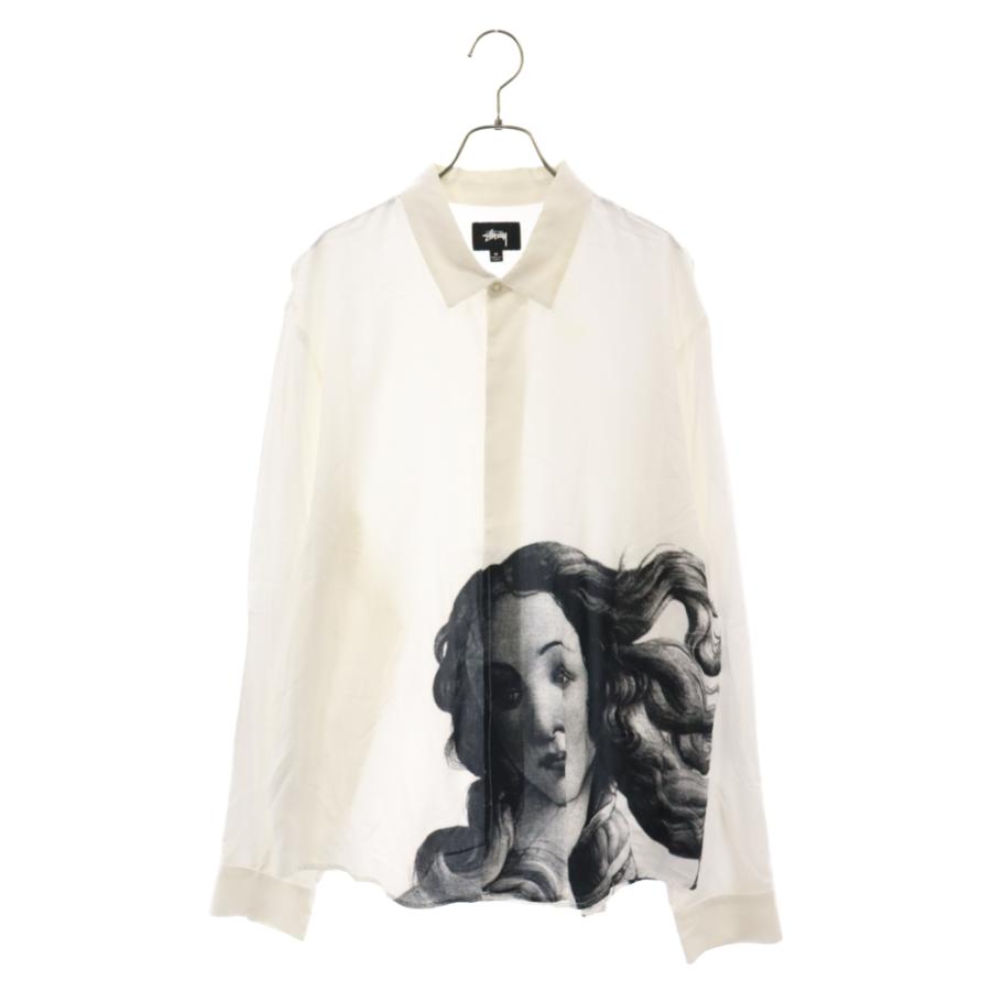 STUSSY ステューシー Venus L/S Rayon Shirt ビーナス レーヨン 長袖 