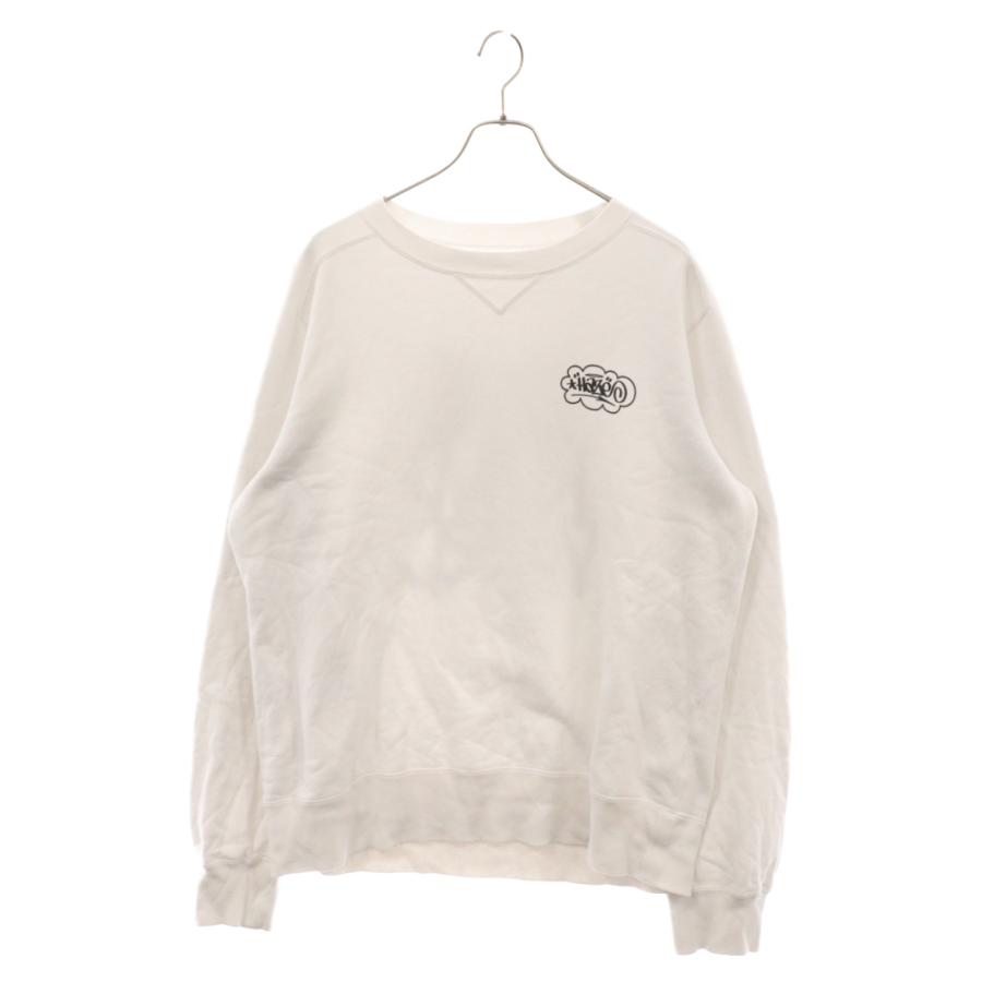 sacai UNDERCOVER スウェット トレーナー　白　Lサイズ sacai UNDERCOVER スウェット トレーナー 白 Lサイズ