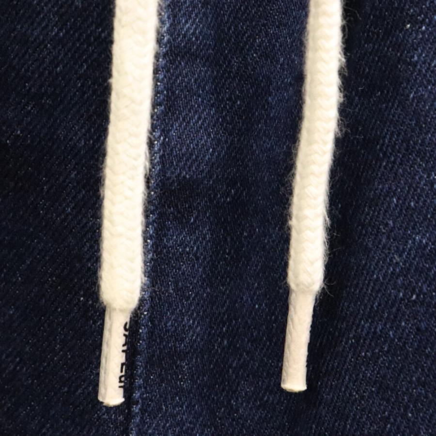 SAPEur サプール 21AW DENIM TRACK PANTS ロゴ刺繍 デニム トラック 