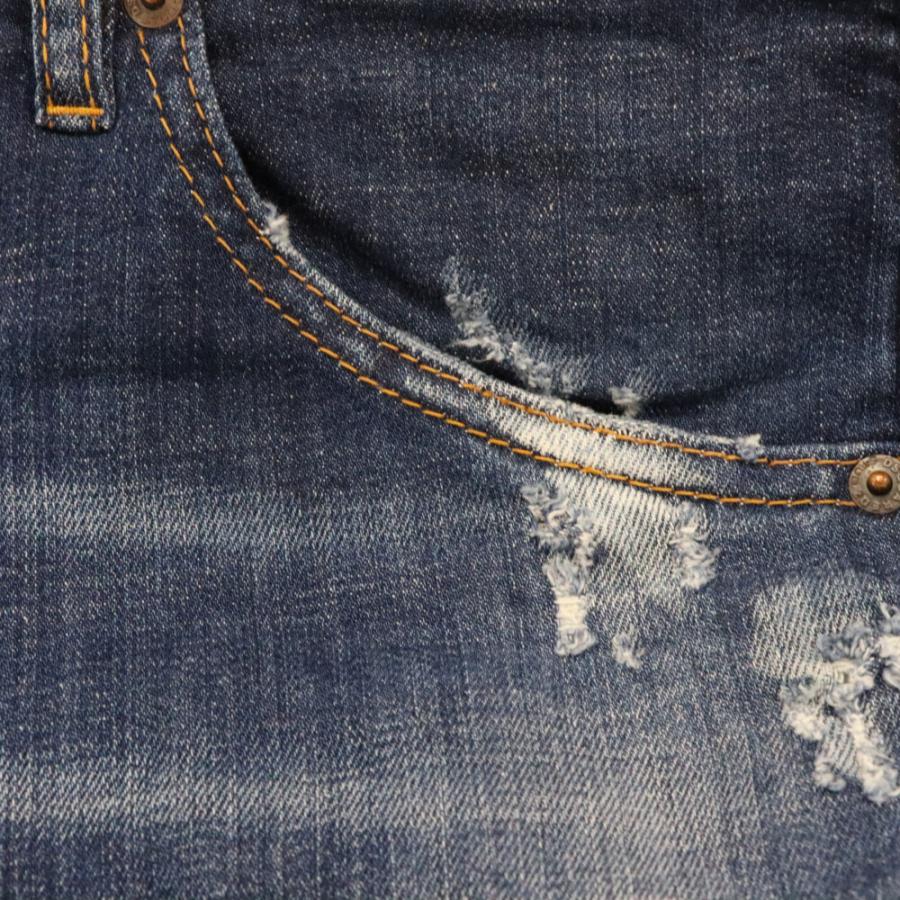DSQUARED2（ディースクエアード） 20AW Cool Gray Jeans ロゴブリーチ