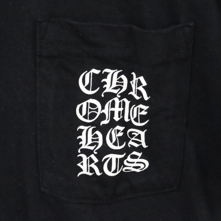 CHROME HEARTS クロムハーツ Vertical Logo Tee ヴァーティカル CHROME HEARTS クロムハーツ Vertical Logo Tee ヴァーティカル