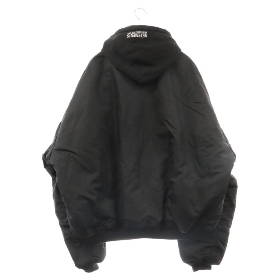 VETEMENTS ヴェトモン 18SS ×ALPHA Reversible MA-1 オーバー VETEMENTS ヴェトモン 18SS ×ALPHA Reversible MA-1 オーバー