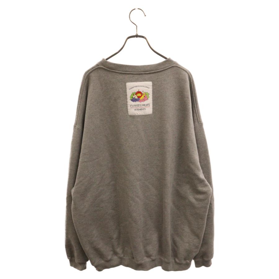VETEMENTS ヴェトモン ユニセックス グレー トレーナー