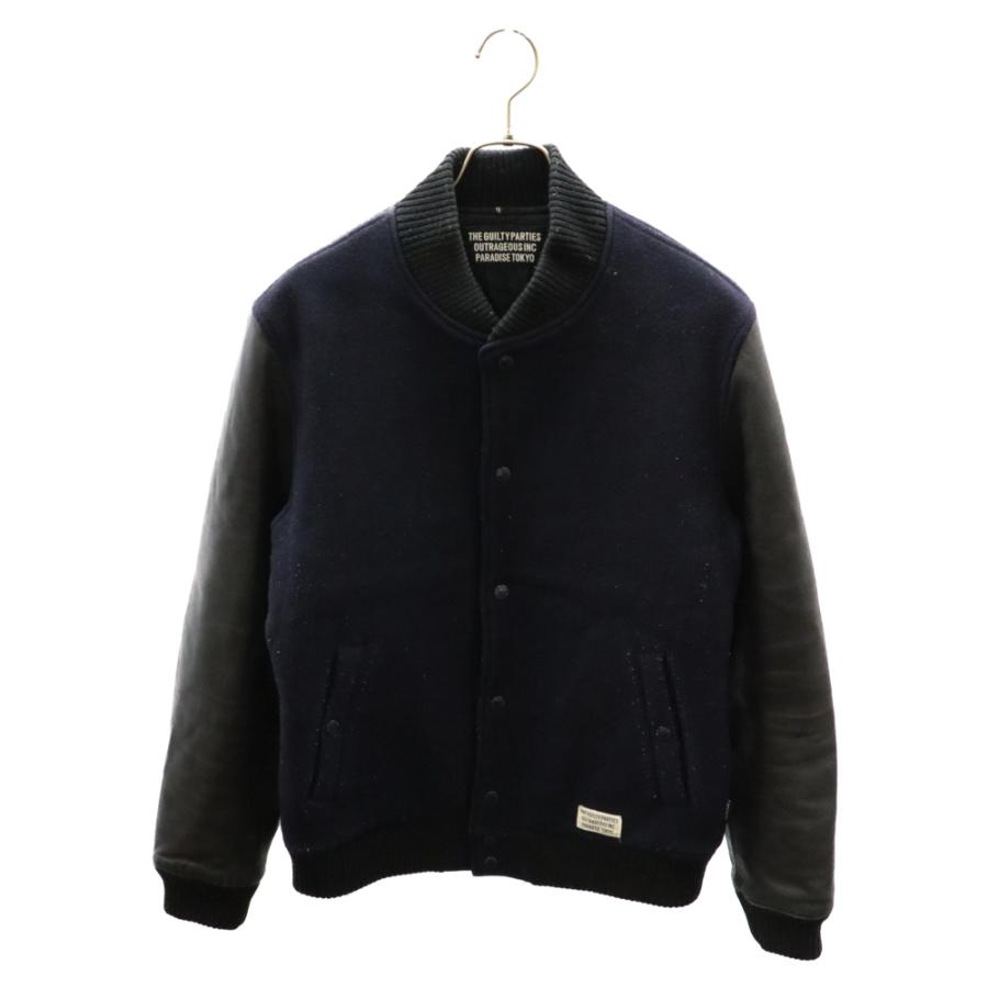 WACKO MARIA ワコマリア Cashmere Varsity Jacket カシミア混 WACKO MARIA ワコマリア Cashmere Varsity Jacket カシミア混