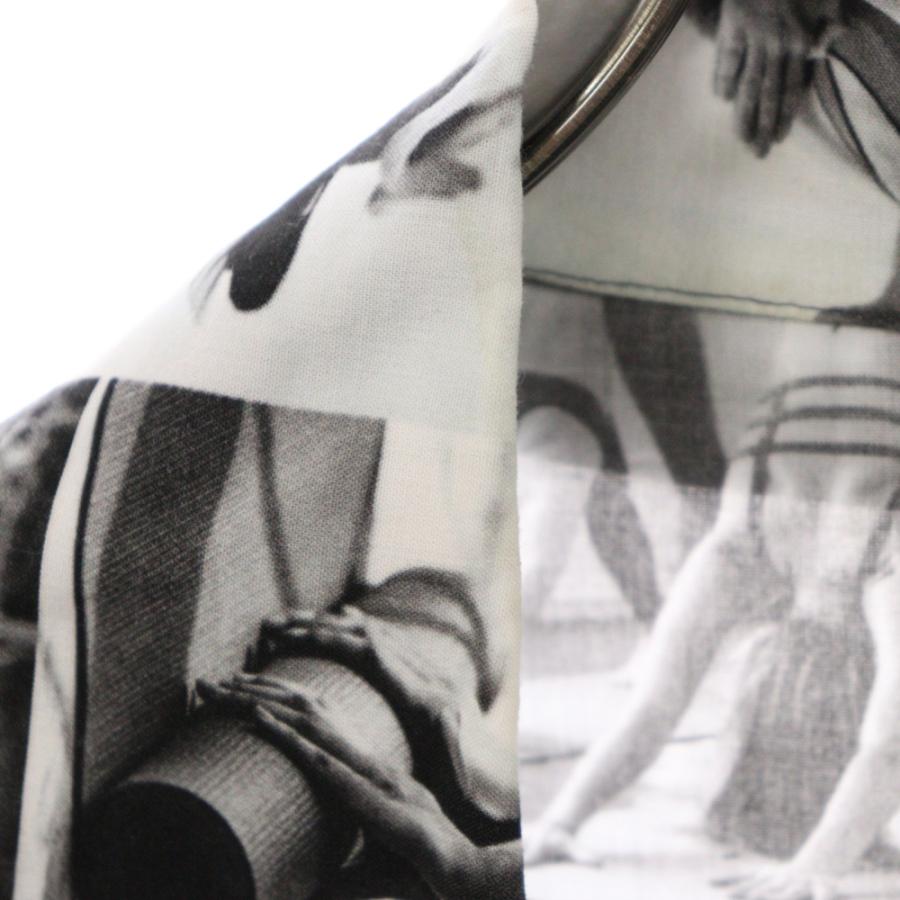 BALENCIAGA バレンシアガ 19SS Yoga Print Vacation Shirt ヨガ 