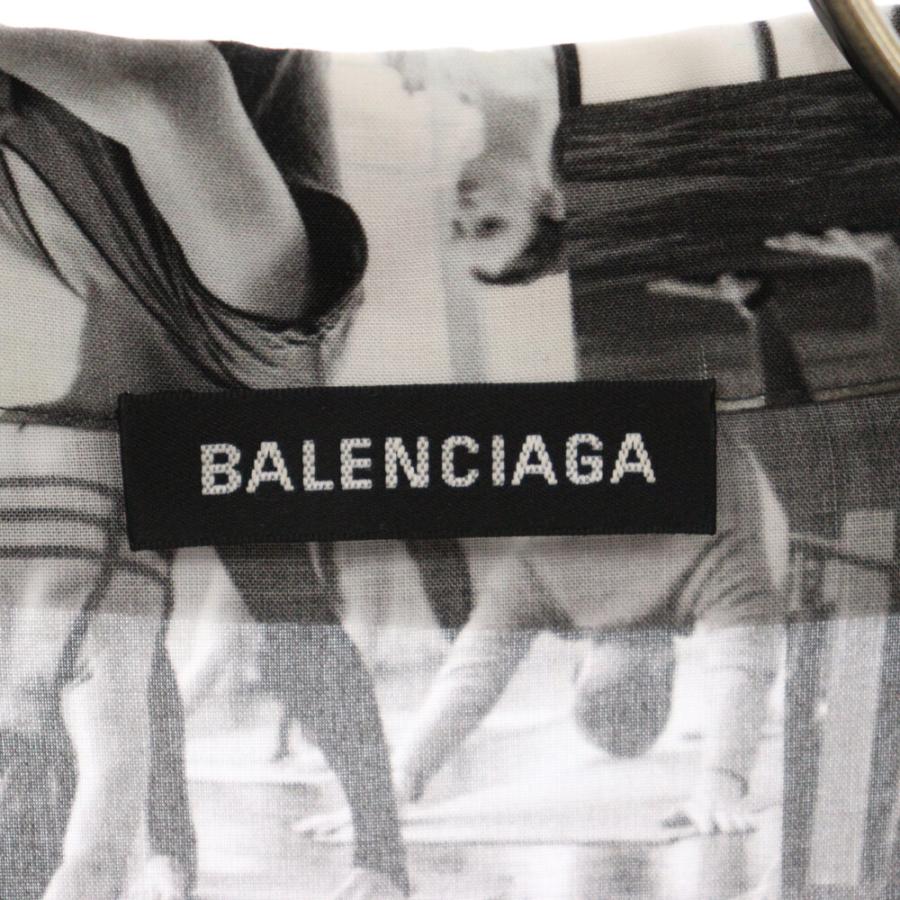 BALENCIAGA バレンシアガ 19SS Yoga Print Vacation Shirt ヨガ 