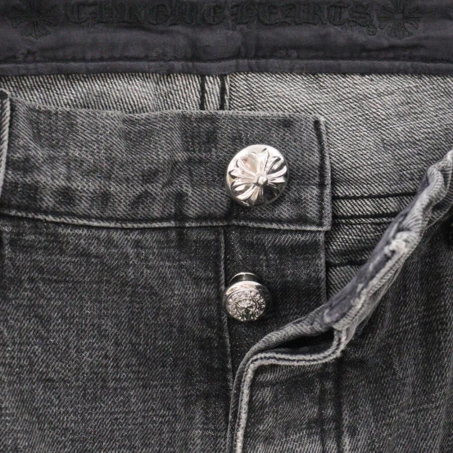 CHROME HEARTS（クロムハーツ） JEAN STRTLG FBRC クロスパッチ付き