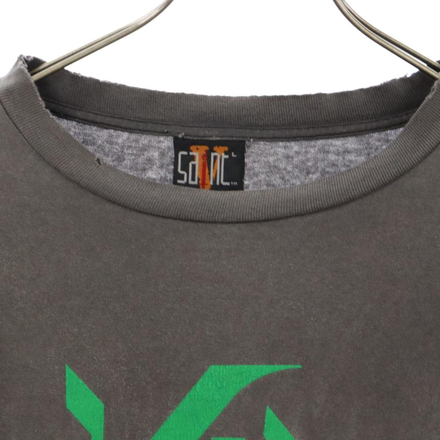 セントマイケル 22AW ×VLONE VL LS TEE SKUL ヴィーロン ダメージ加工 