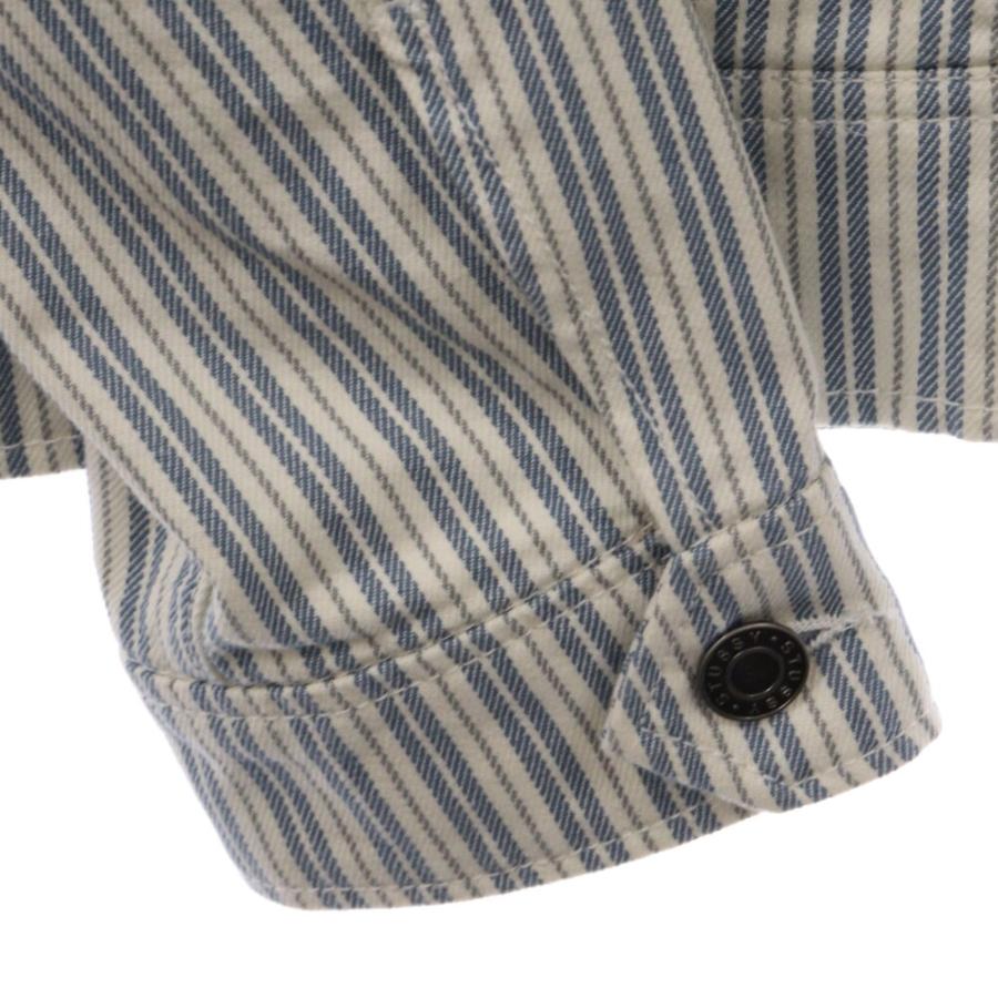 STUSSY ステューシー Stripe Garage Jacket ジップアップ STUSSY ステューシー Stripe Garage Jacket ジップアップ