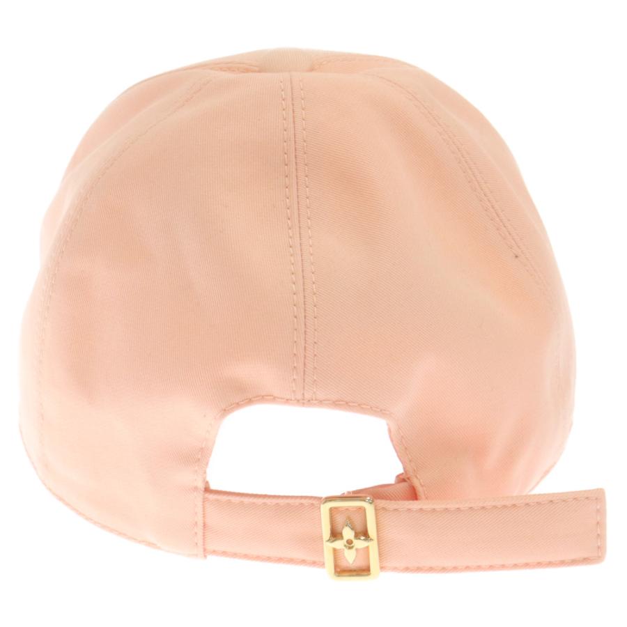LOUIS VUITTON ルイヴィトン 24SS LV シグネチャーロゴパッチ キャップ 帽子 ピンク レディース WA5203 M7377L LOUIS VUITTON（ルイ・ヴィトン） 24SS LV シグネチャーロゴパッチ