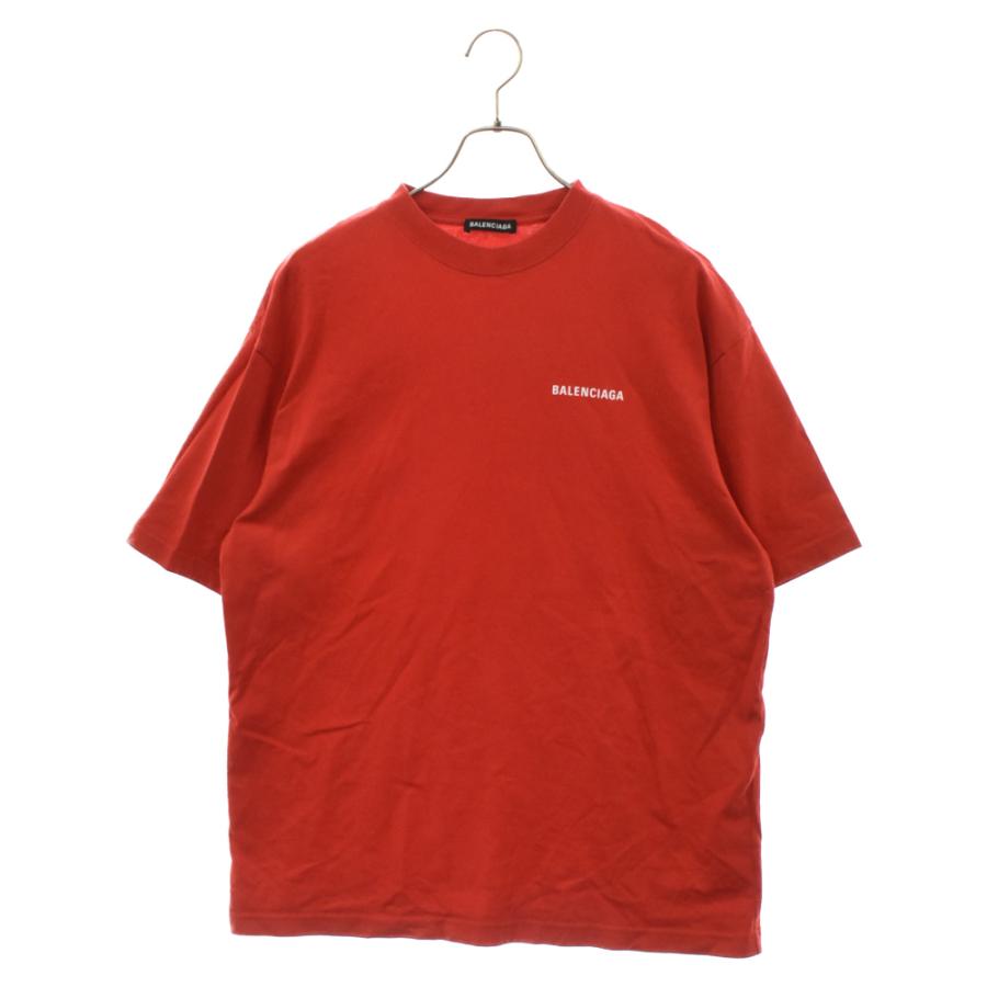 BALENCIAGA バレンシアガ 21SS UNISEX LOGO T-SHIRT バックロゴ 
