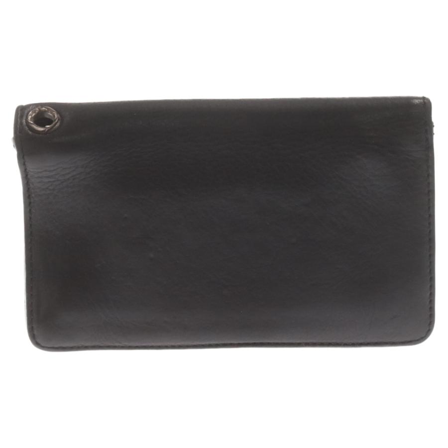 CHROME HEARTS（クロムハーツ） 1ZIP 1ジップ クロスボタンレザー