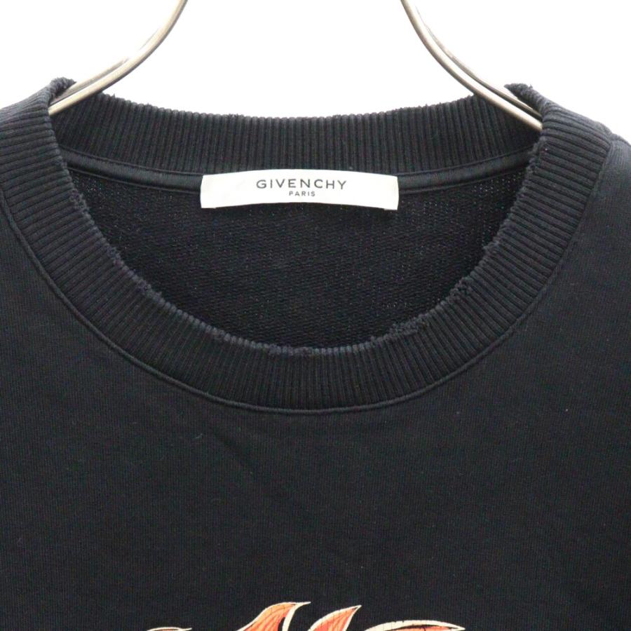 GIVENCHY ジバンシィ Metallic Logo Crewneck メタリックロゴ クルー 