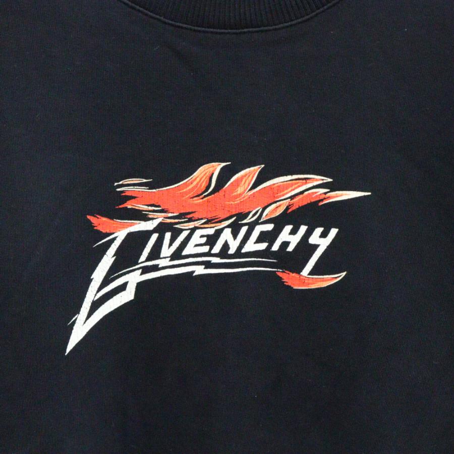 GIVENCHY ジバンシィ Metallic Logo Crewneck メタリックロゴ クルー 