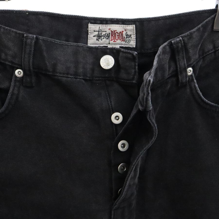 STUSSY（ステューシー） WASHED CANVAS BIG OL JEANS ウォッシュド