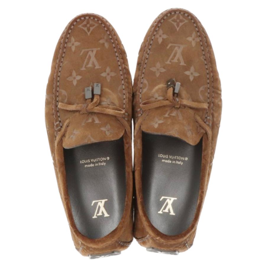 LOUIS VUITTON ルイヴィトン モノグラム ドライバーライン スウェード 