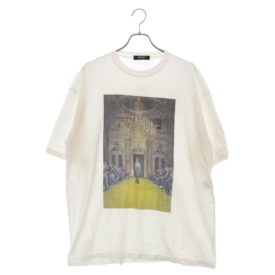 UNDERCOVER アンダーカバー フロントプリントコットン半袖Tシャツ 