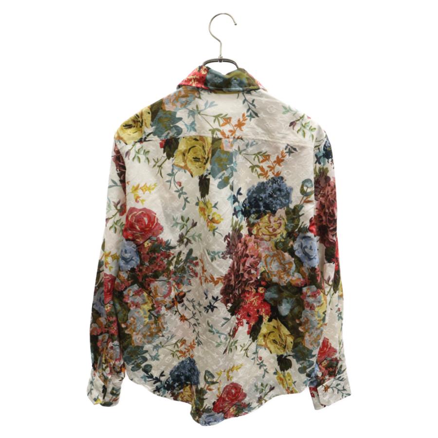 LOUIS VUITTON ルイヴィトン 22AW L/S Shirt フラワーモノグラムクラシック 長袖シャツ 花柄 マルチカラー RE9 HNS62W LOUIS VUITTON（ルイ・ヴィトン） 22AW LVフラワーモノグラム