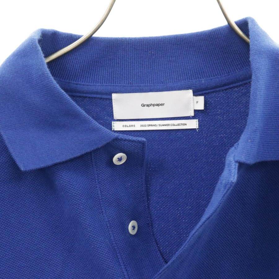Graphpaper 長袖ポロシャツ Graphpaper (グラフペーパー) AZUMA Terry Pullover Polo Sweat