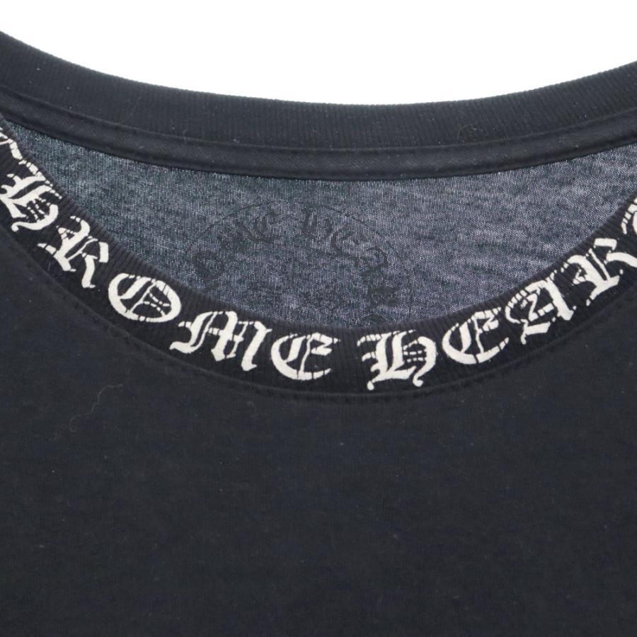 CHROME HEARTS クロムハーツ Back Cross Neck Logo Tee バッククロス 