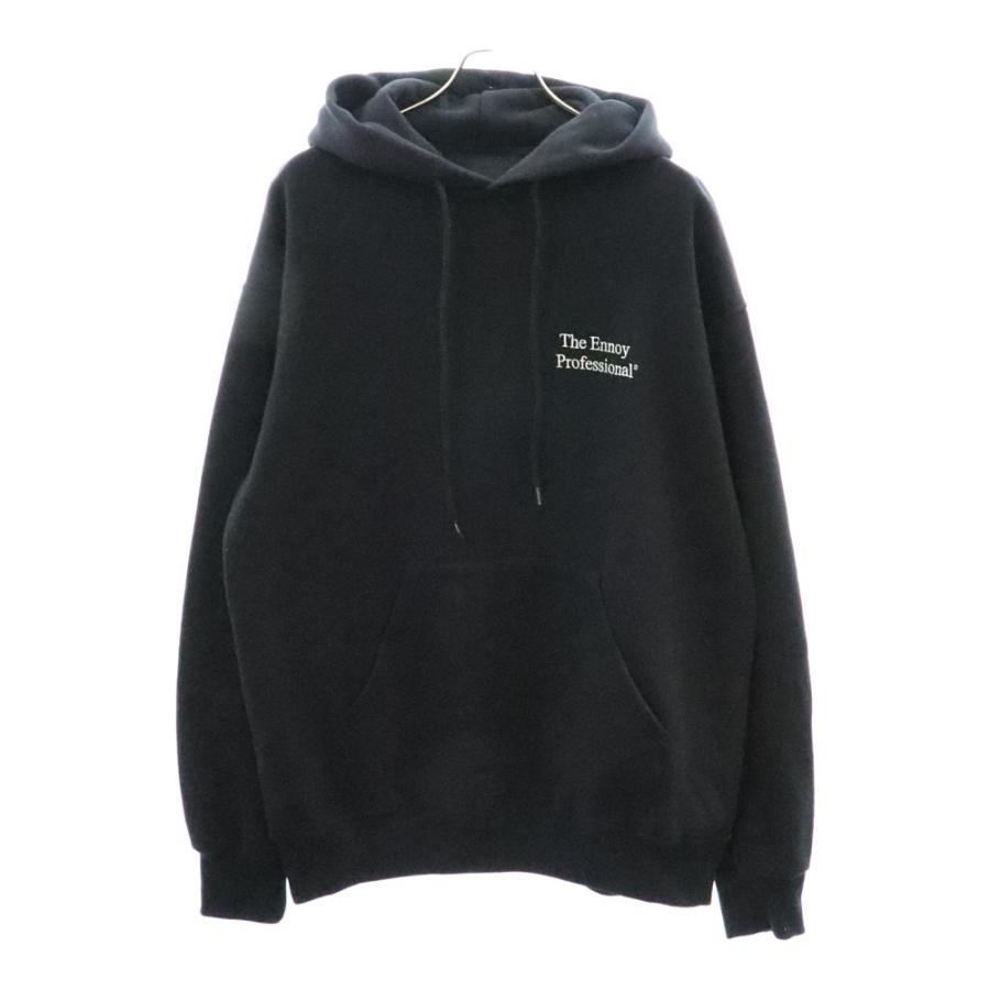 エンノイ 22AW ×スタイリスト私物 ロゴ刺繍 クルーネック スウェット