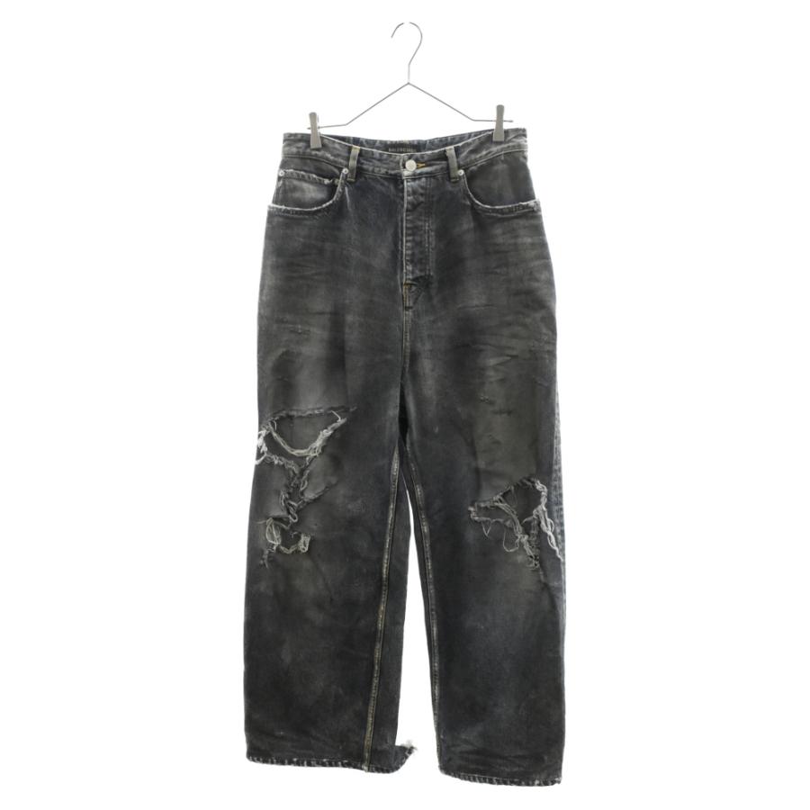 BALENCIAGA バレンシアガ 23SS BAGGY PANTS ダメージ加工 バギー BALENCIAGA バレンシアガ 23SS BAGGY PANTS ダメージ加工 バギー