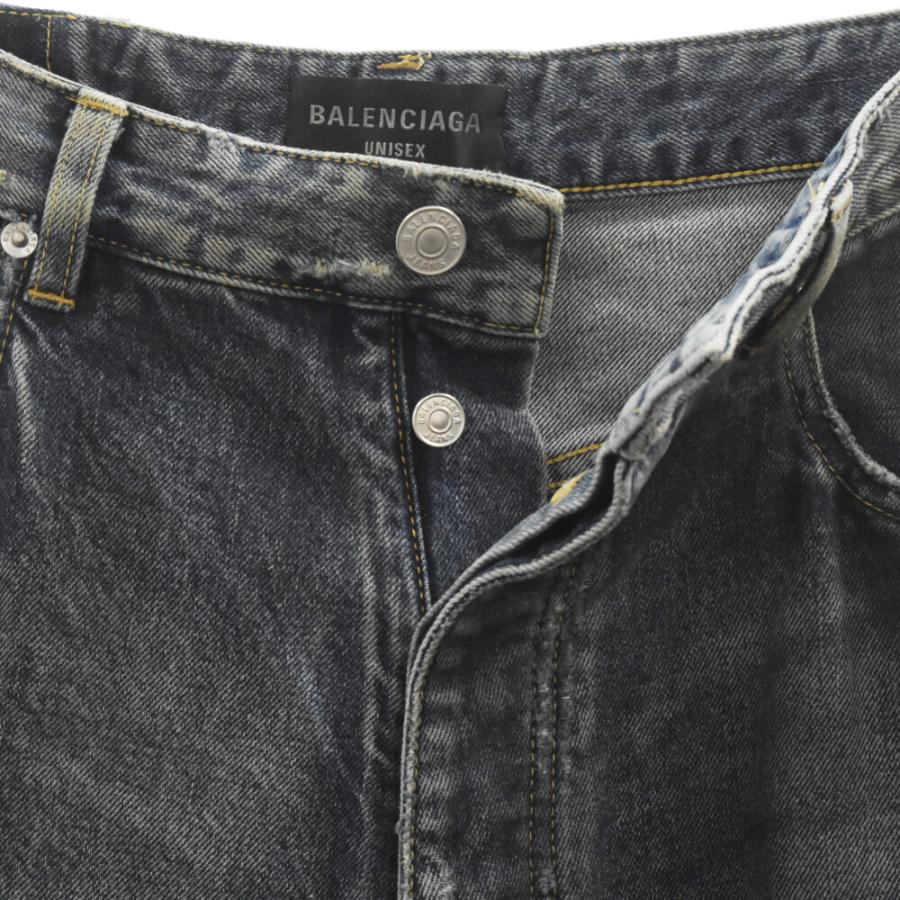 BALENCIAGA バレンシアガ 23SS BAGGY PANTS ダメージ加工 バギー BALENCIAGA バレンシアガ 23SS BAGGY PANTS ダメージ加工 バギー