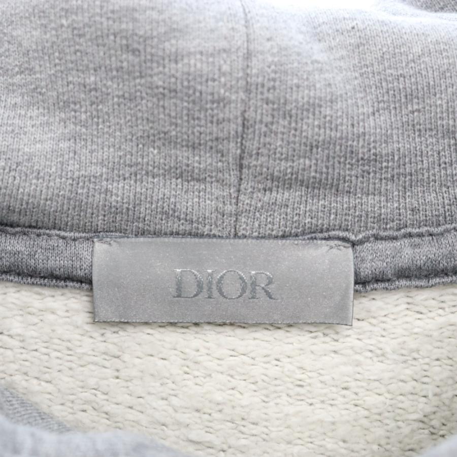 DIOR ディオール 23SS ロゴ刺繍 スウェット プルオーバーパーカー