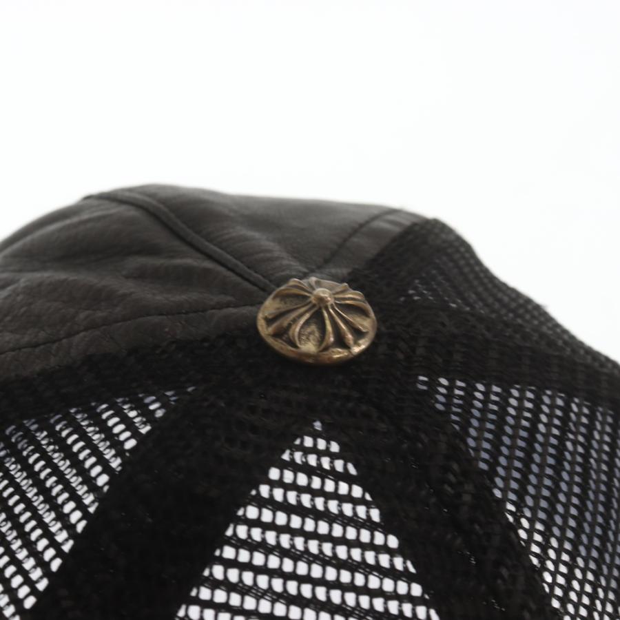 CHROME HEARTS（クロムハーツ） BSフレア レザー メッシュ キャップ