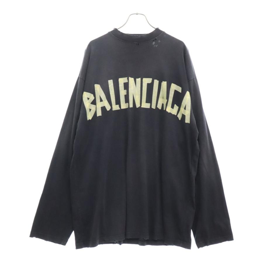 BALENCIAGA バレンシアガ 23SS Tape Type ヴィンテージロゴ長袖 BALENCIAGA バレンシアガ 23SS Tape Type ヴィンテージロゴ長袖