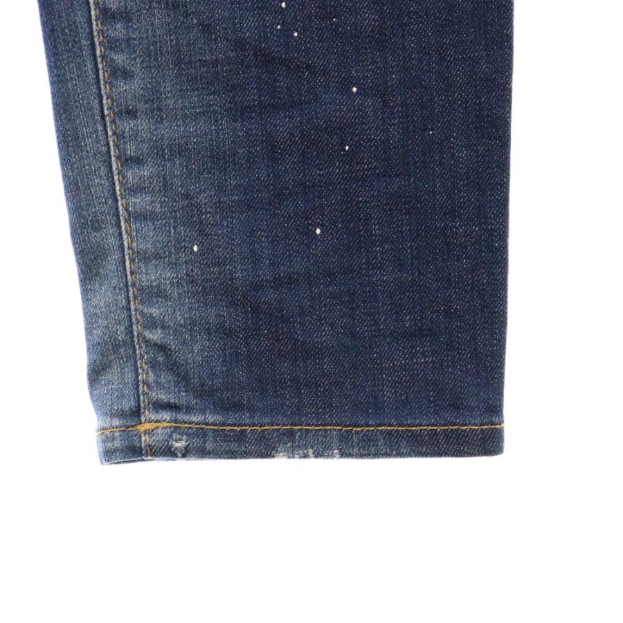 DSQUARED2 ディースクエアード 17SS SKATER JEAN スケータージーンズ デニムパンツ インディゴ S74LB0114 DSQUARED2（ディースクエアード） 17SS SKATER JEAN スケーター