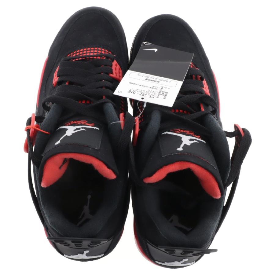 NIKE（ナイキ） AIR JORDAN 4 RETRO RED THUNDER エアジョーダン4