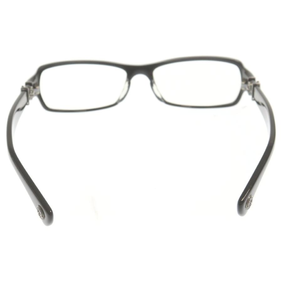 良品 CHROME HEARTS クロムハーツ GITTIN ANY? 2 BSフレア シルバー925 スクエア メガネ 眼鏡 アイウェア 46480 CHROME HEARTS（クロムハーツ） GITTIN ANY？-II BSフレアテンプル