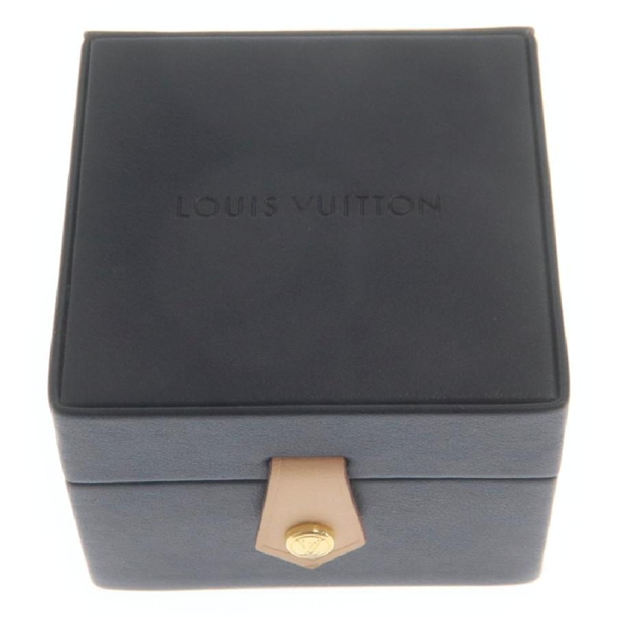 LOUIS VUITTON ルイヴィトン K18YG LVメイド ブックル ドレイユ ピアス  