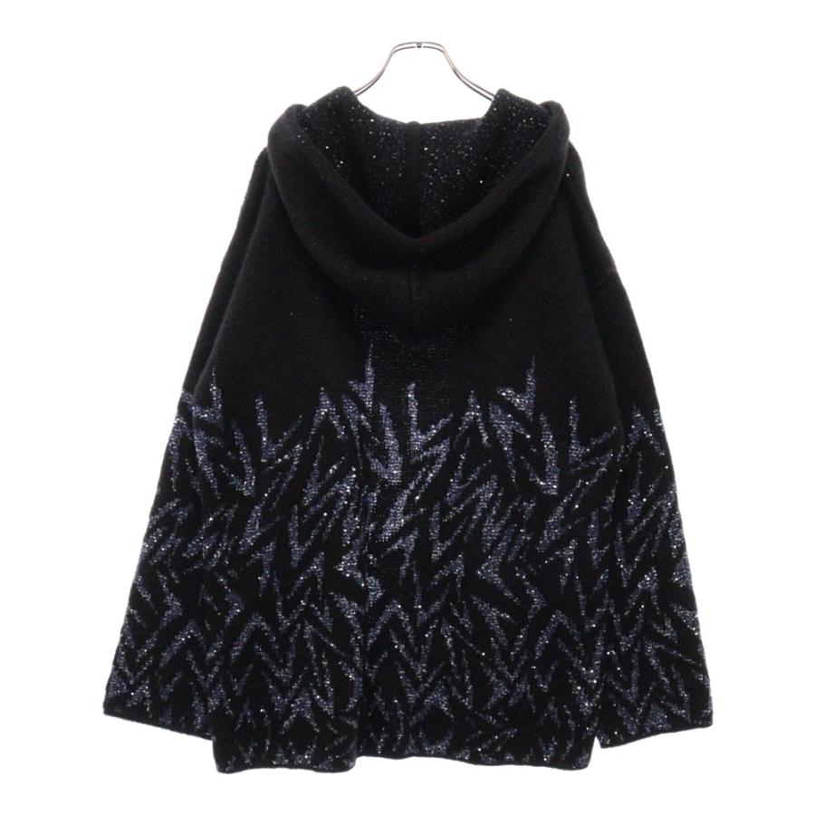 SAINT LAURENT PARIS サンローランパリ フード付き スパンコール 