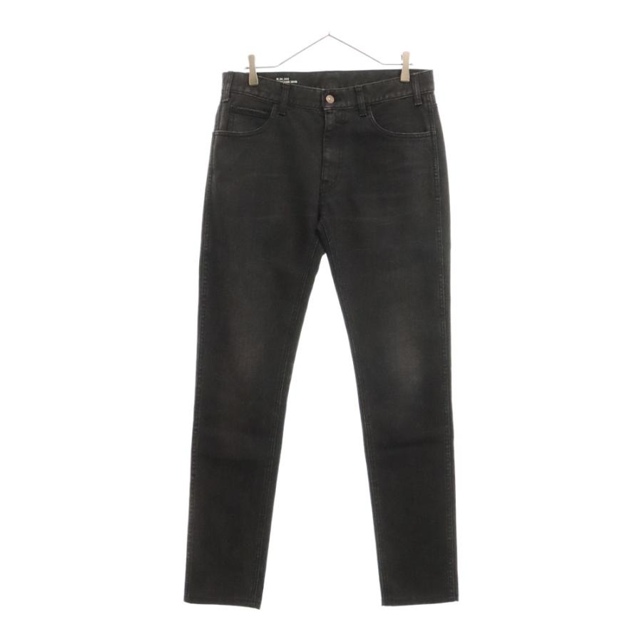 CELINE セリーヌ ウォッシュ加工 スキニーデニムパンツ ブラック N020 639E 38VB CELINE（セリーヌ） ウォッシュ加工 スキニーデニムパンツ ブラック