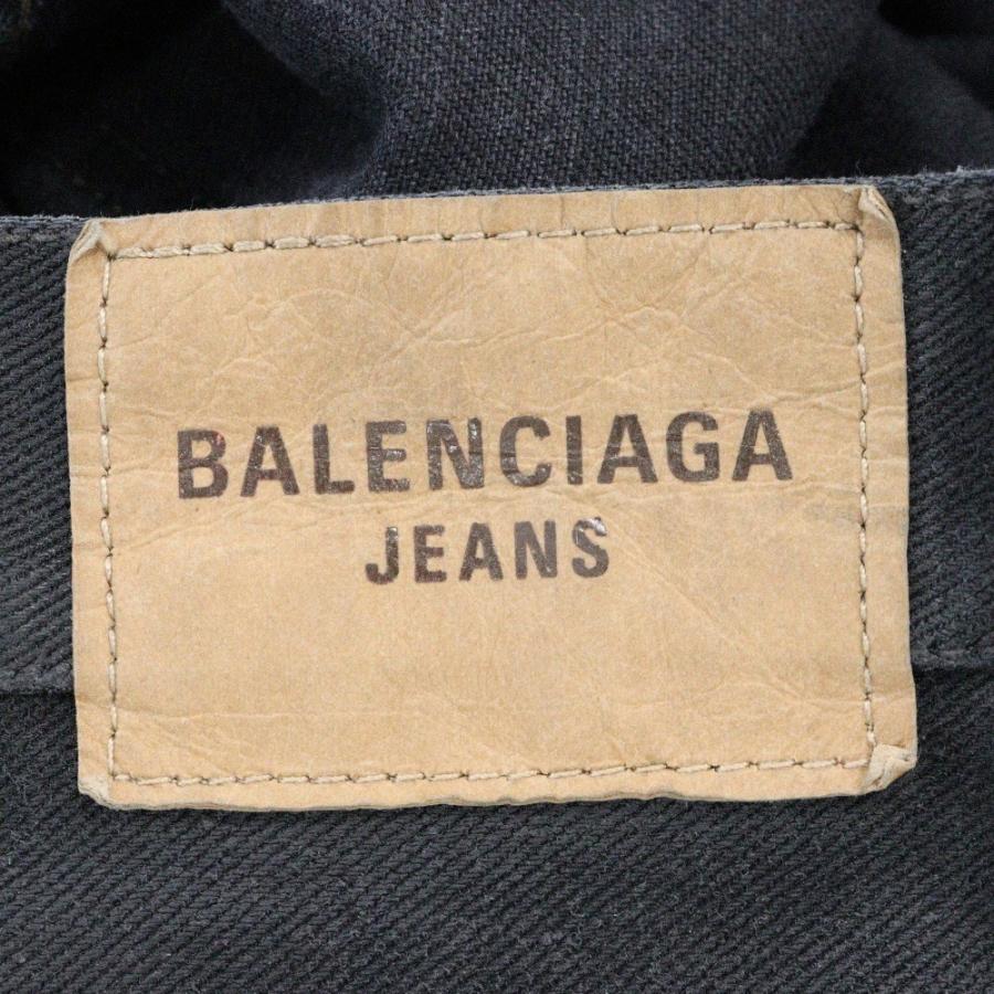 BALENCIAGA バレンシアガ 22AW BAGGY JEANS ダメージ加工 ルーズ BALENCIAGA バレンシアガ 22AW BAGGY JEANS ダメージ加工 ルーズ