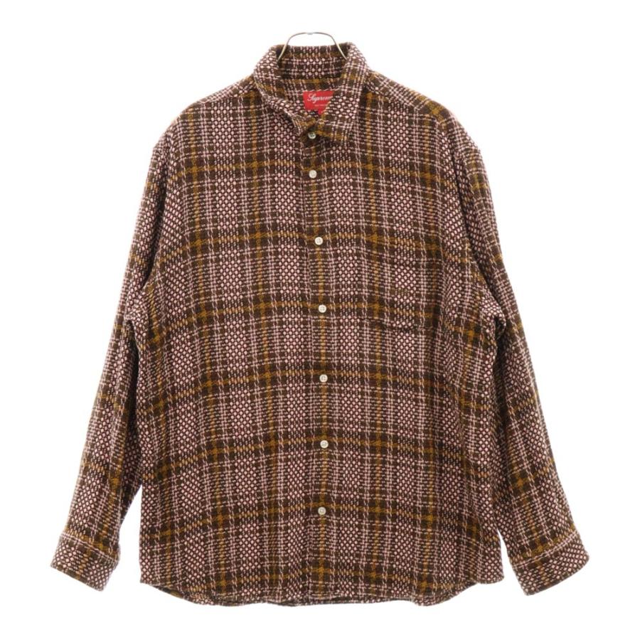supreme シュプリーム フランネル 2024 ブラウン 【公式通販】