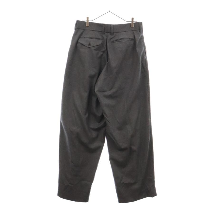 kolor（カラー） 22AW ウールタックパンツ グレー 22WCM-P16114