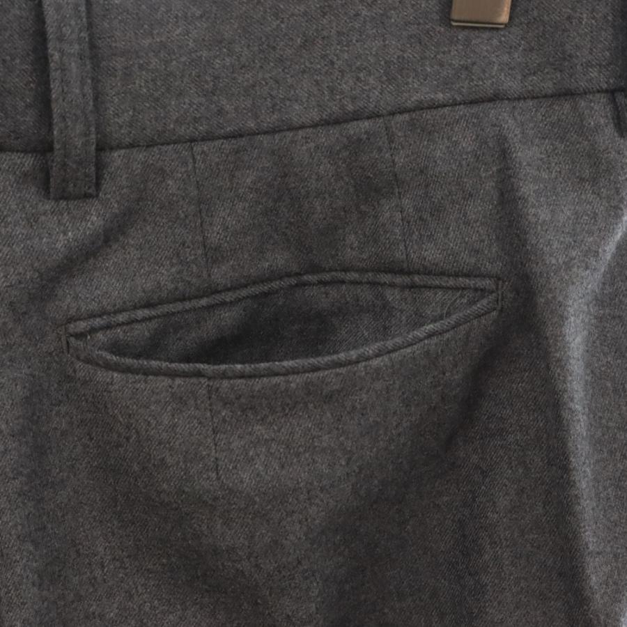 kolor（カラー） 22AW ウールタックパンツ グレー 22WCM-P16114