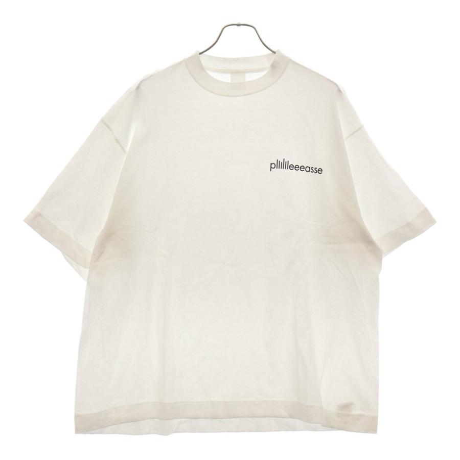 plllllleeeasse short sleeve tee White XL plllllleeeasse short