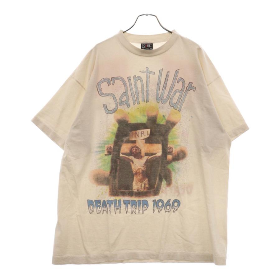 SAINT MICHAEL セントマイケル 24SS SAINT WAR SS TEE ヴィンテージ 