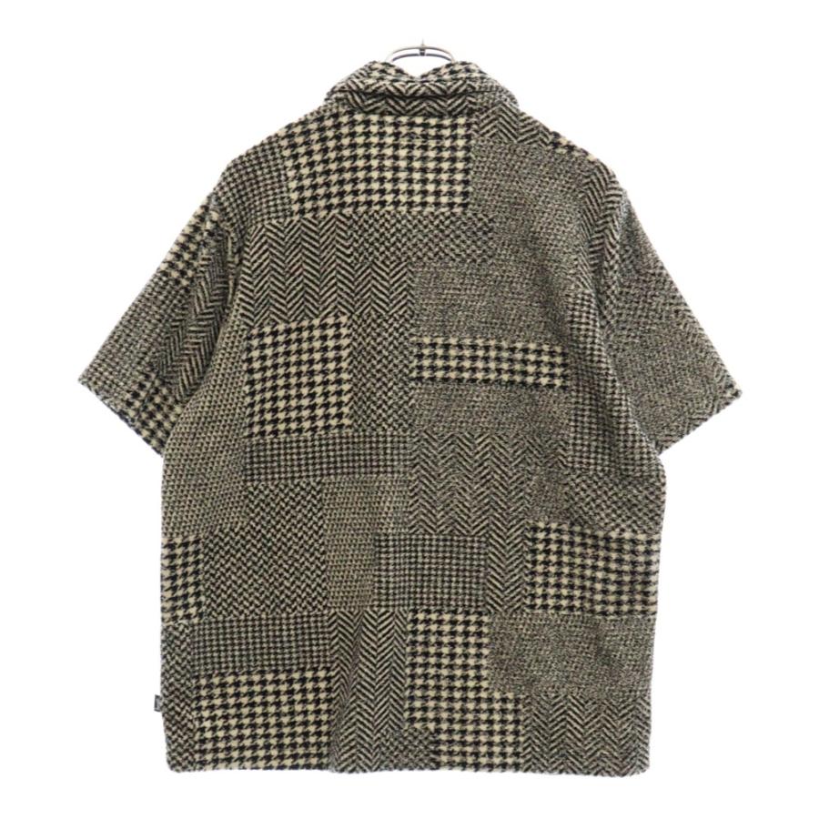 STUSSY ステューシー 23AW MIXED PATTERN JERSEY SHIRT ミックスド 
