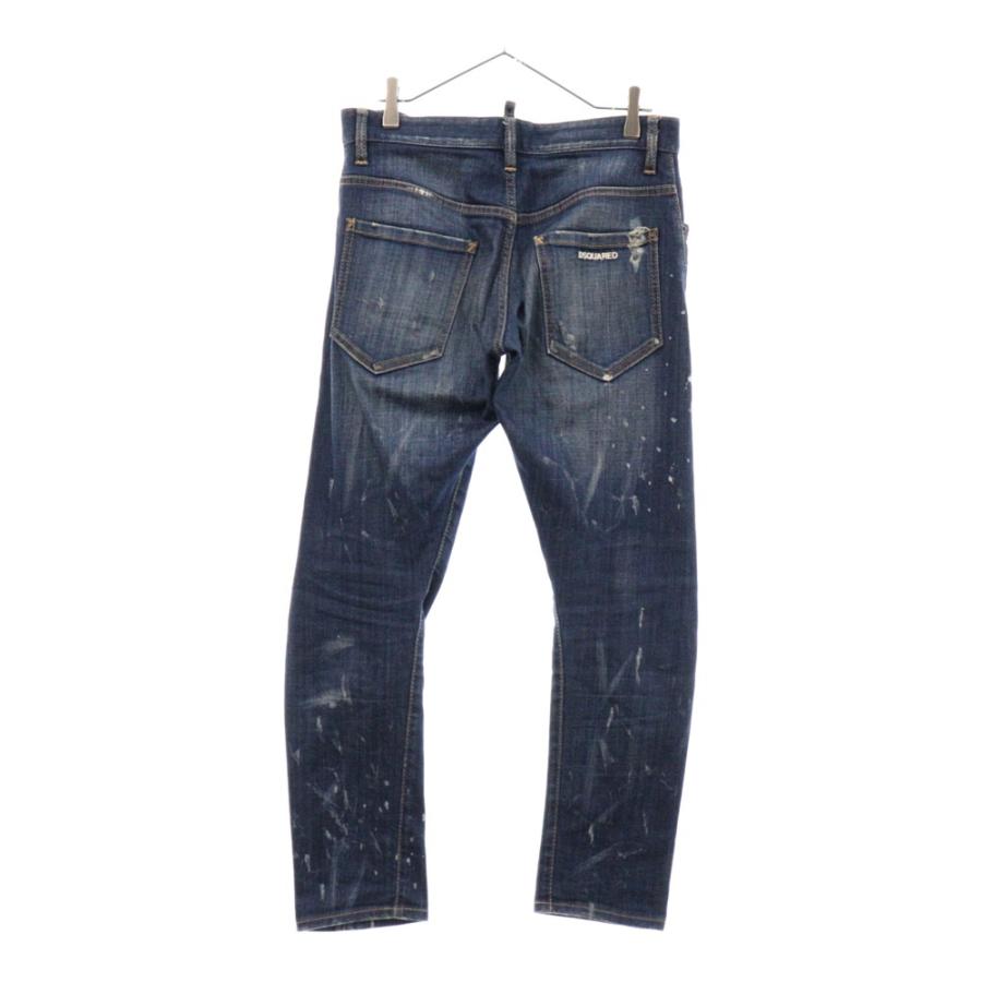 DSQUARED2 ディースクエアード 13SS Kenny Jeans ペンキ ダメージ加工 