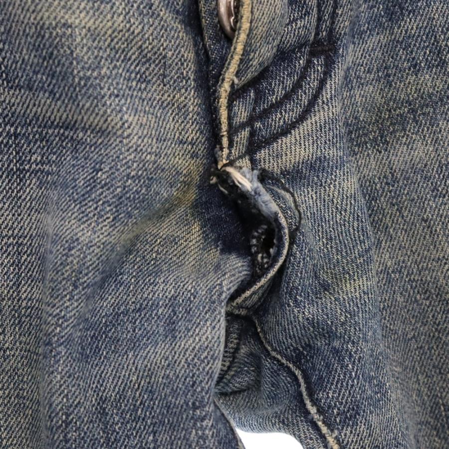 CHROME HEARTS（クロムハーツ） DNM PANTS CRS BTN INDIGO クロス