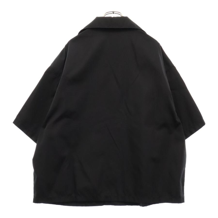 PRADA プラダ 24SS Re-Nylon リナイロン 三角ロゴプレート半袖シャツ  